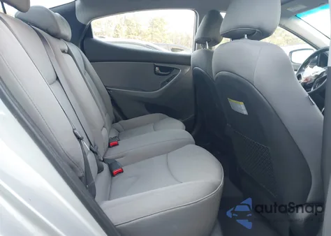 2013 Hyundai Elantra Gls from USA, damaged, VIN 5NPDH4AE4DH261734